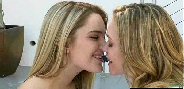  Teen Lesbians (Mia Malkova & Kenna James) In Hot Sex Action Scene movie-22
